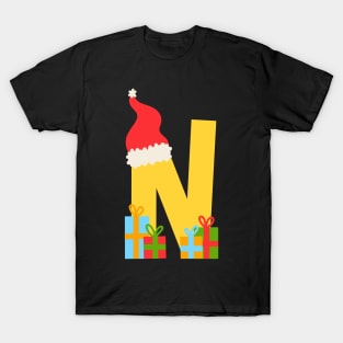 Christmas Letra N T-Shirt